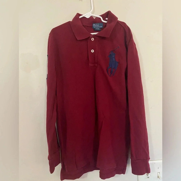 Polo Ralph Lauren Long Sleeve Polo Shirt - Picture 1 of 8